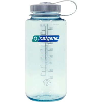 Nalgene Wide Mouth Sustain 1L Vattenflaska - Blå Nalgene Wide Mouth Sustain 1L Vattenflaska - Blå