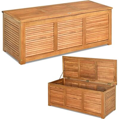 Costway - Boîte d’Acacia - 120x45x45 cm - Coffre de rangement - Publicité Costway - Boîte d’Acacia - 120x45x45 cm - Coffre de rangement - Publicité