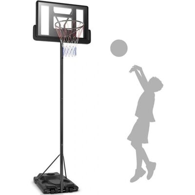 Aro de Baloncesto Costway Ajustable 2,6-3,05m - Base Estable con 60kg Agua/Sand Aro de Baloncesto Costway Ajustable 2,6-3,05m - Base Estable con 60kg Agua/Sand