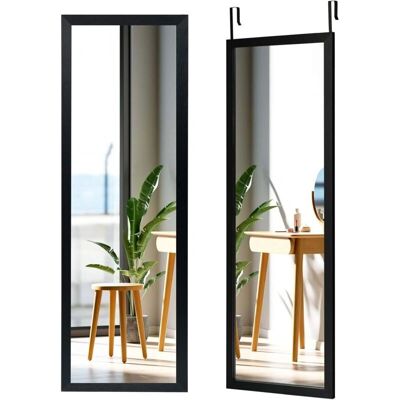 COSTWAY - Specchio a figura intera 120x37 - A parete - Vetro HD - Specchio COSTWAY - Specchio a figura intera 120x37 - A parete - Vetro HD - Specchio