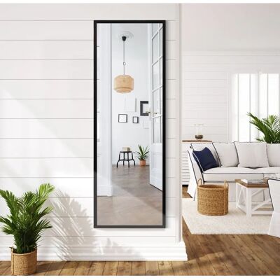 Costway Espejo de cuerpo completo - Altura ajustable, negro Costway Espejo de cuerpo completo - Altura ajustable, negro