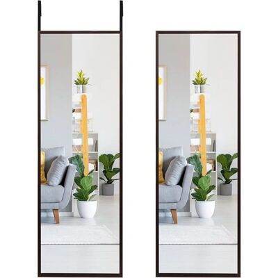 Costway - Miroir à suspendre sur porte - 107 x 36,5 cm - Miroir - Publicité Costway - Miroir à suspendre sur porte - 107 x 36,5 cm - Miroir - Publicité