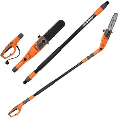 Scie d'élagage télescopique Costway - 212-286 cm, 750W - Guide de chaîne 25cm - Publicité Scie d'élagage télescopique Costway - 212-286 cm, 750W - Guide de chaîne 25cm - Publicité