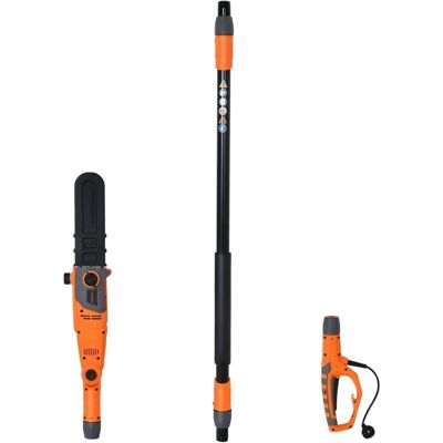 COSTWAY - Sega Elettrica 212-286 cm - Lunghezza estensibile 212–286 cm - Angolo regolabile - Montaggio senza attrezzi COSTWAY - Sega Elettrica 212-286 cm - Lunghezza estensibile 212–286 cm - Angolo regolabile - Montaggio senza attrezzi