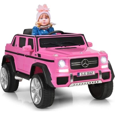 Costway Mercedes-Maybach Kinderauto - Roze Costway Mercedes-Maybach Kinderauto - Roze