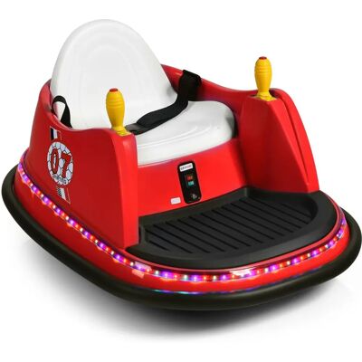 COSTWAY - 360° Voiture bumper électrique - 6V 4.5Ah - Bumper Car - Publicité COSTWAY - 360° Voiture bumper électrique - 6V 4.5Ah - Bumper Car - Publicité