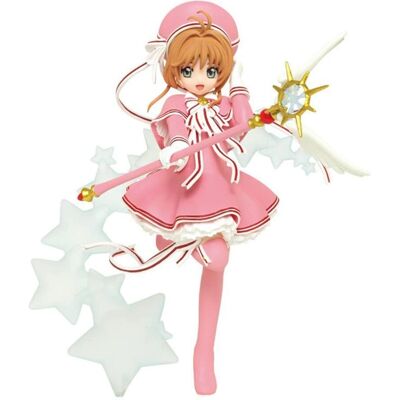Takumiya Taito Cardcaptor Sakura - Figurine Sakura Kinomoto 18cm - Publicité Takumiya Taito Cardcaptor Sakura - Figurine Sakura Kinomoto 18cm - Publicité