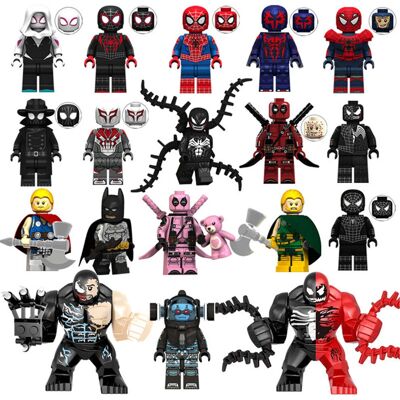 Bonxaif - Marvel Mini Figures - 18pcs - Action Figure Bonxaif - Marvel Mini Figures - 18pcs - Action Figure