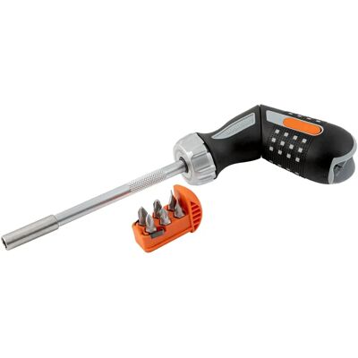 Bahco 808050P Destornillador de trinquete - Empuñadura de pistola giratoria Bahco 808050P Destornillador de trinquete - Empuñadura de pistola giratoria