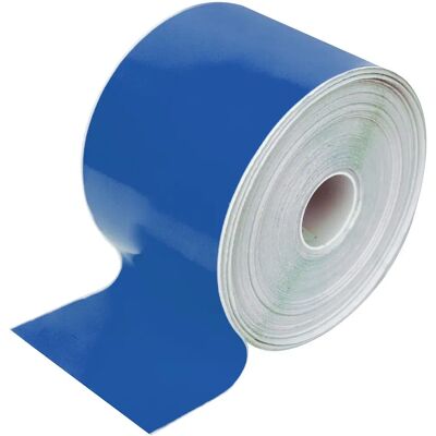 Brady - BPTC-63-439-BL - Bleu - 63mm x 40m - Étiquette d'imprimante - Publicité Brady - BPTC-63-439-BL - Bleu - 63mm x 40m - Étiquette d'imprimante - Publicité