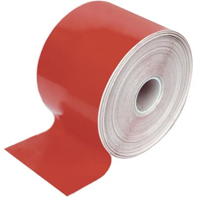 Brady - BPTC-63-439-RD - Rouge - 63 mm x 40 m - Label - Publicité Brady - BPTC-63-439-RD - Rouge - 63 mm x 40 m - Label - Publicité