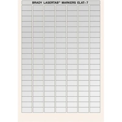 Brady - ELAT-7-773 - 25x13mm - Etiquette Brady - ELAT-7-773 - 25x13mm - Etiquette
