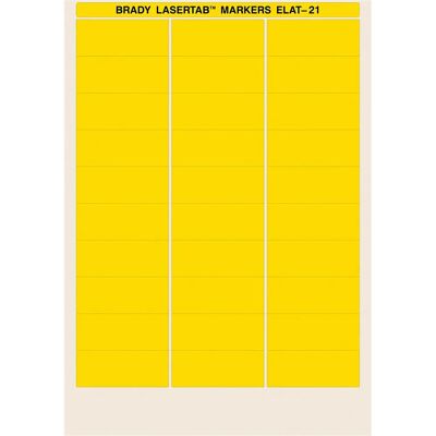 Brady - ELAT-21-747-YL - Gelb - 63x25mm - Label Brady - ELAT-21-747-YL - Gelb - 63x25mm - Label
