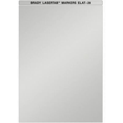 Brady ELAT-28-773 210 x 297 mm metallisiert Polyester Silber - Druckeretikett Brady ELAT-28-773 210 x 297 mm metallisiert Polyester Silber - Druckeretikett