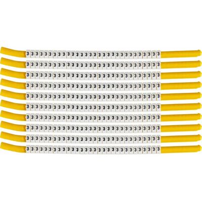 Brady - SCN-18-3 - 4.7 mm - Clipsleeve - Kabelmarkierer Brady - SCN-18-3 - 4.7 mm - Clipsleeve - Kabelmarkierer