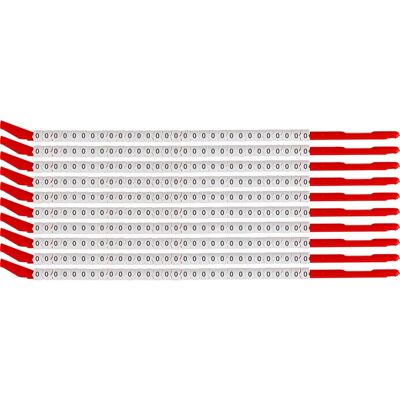Brady - SCN-10-0 - 2.8-3.3 mm - 300 Stk - Kabelmarkierer Brady - SCN-10-0 - 2.8-3.3 mm - 300 Stk - Kabelmarkierer