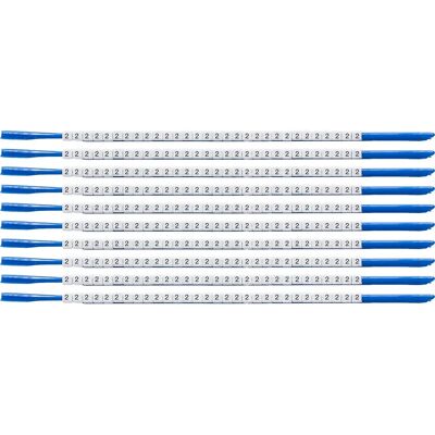 Brady - SCN-07-2 - Schwarz - Weiß - Kabelmarkierer Brady - SCN-07-2 - Schwarz - Weiß - Kabelmarkierer