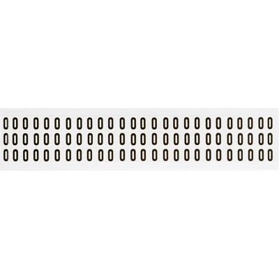 Brady - NL-W05-0 - 9 x 13mm - Noir sur blanc - Label - Publicité Brady - NL-W05-0 - 9 x 13mm - Noir sur blanc - Label - Publicité
