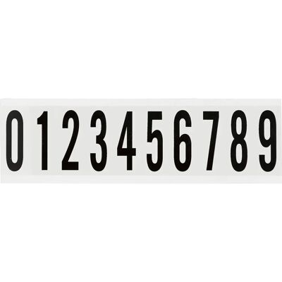 Brady - NL-W225-0-9 - Schwarz auf Weiss - 57 x 22 mm - Label Brady - NL-W225-0-9 - Schwarz auf Weiss - 57 x 22 mm - Label