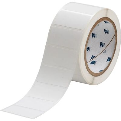 BRADY - THT-17-7546-3 - Weiß - 50.80 x 25.40 mm - Label BRADY - THT-17-7546-3 - Weiß - 50.80 x 25.40 mm - Label