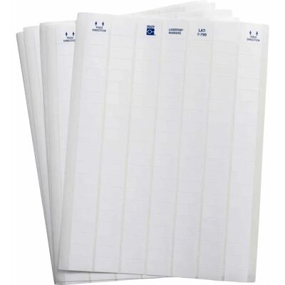 Brady - LAT-7-799-10 - White nylon - label Brady - LAT-7-799-10 - White nylon - label