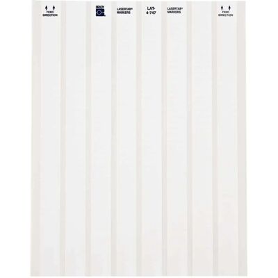 Brady - LAT-4-747-10 - Blanc - Polyester - Étiquette d'imprimante - Publicité Brady - LAT-4-747-10 - Blanc - Polyester - Étiquette d'imprimante - Publicité