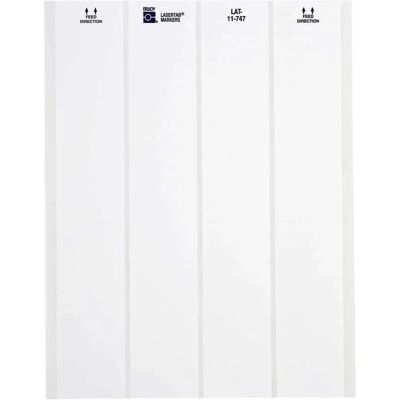 Brady - LAT-11-747-5 - 47.63 x 9.53 mm - étiquette - Publicité Brady - LAT-11-747-5 - 47.63 x 9.53 mm - étiquette - Publicité