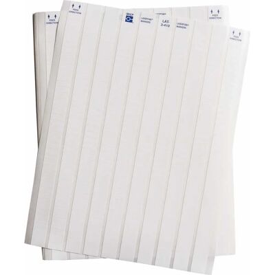Brady - LAT-3-410-10 - White - 16.5x6.4mm - Druckeretikett Brady - LAT-3-410-10 - White - 16.5x6.4mm - Druckeretikett