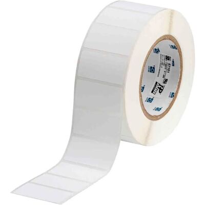 Brady - THT-17-488-3 - Branco - Polyester - Etiqueta de impressora Brady - THT-17-488-3 - Branco - Polyester - Etiqueta de impressora