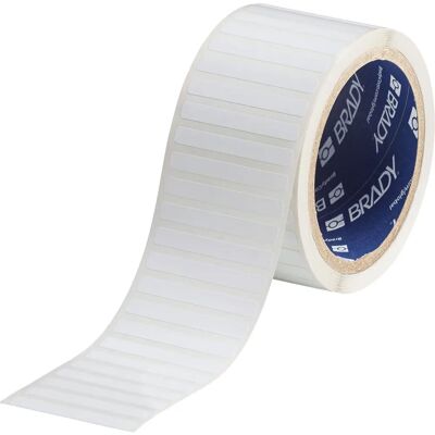 Brady - THT-15-473-2.5 - Weiß - Nicht klebendes Label Brady - THT-15-473-2.5 - Weiß - Nicht klebendes Label