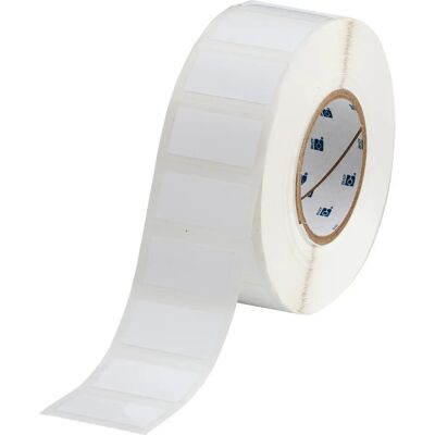 Étiquette d'imprimante Brady THT-23-423-2 - Polyester, Blanc, Non-adhésive, Permanente - Publicité Étiquette d'imprimante Brady THT-23-423-2 - Polyester, Blanc, Non-adhésive, Permanente - Publicité