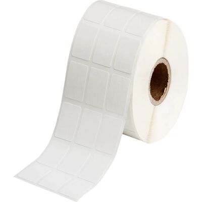 Brady - BPT-611-499 - Blanc - 12,7x25,4mm - Label - Publicité Brady - BPT-611-499 - Blanc - 12,7x25,4mm - Label - Publicité