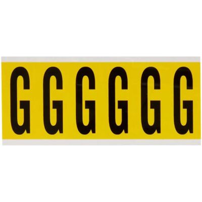 Brady - 3450-G - Schwarz auf Gelb - 38 x 89mm - Etikett Brady - 3450-G - Schwarz auf Gelb - 38 x 89mm - Etikett