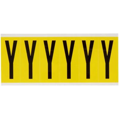 Brady - 3450-Y - Schwarz auf Gelb - 38 x 89mm - Label Brady - 3450-Y - Schwarz auf Gelb - 38 x 89mm - Label