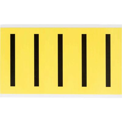 Brady - 3460-I - 44 x 127mm - Schwarz auf Gelb - label Brady - 3460-I - 44 x 127mm - Schwarz auf Gelb - label
