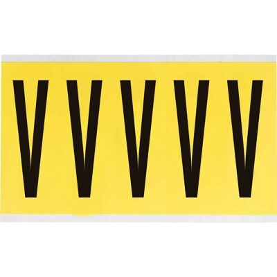 Brady - 3460-V - Nylongewebe - Schwarz auf Gelb - Label Brady - 3460-V - Nylongewebe - Schwarz auf Gelb - Label