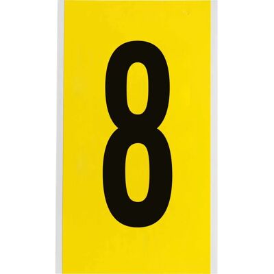 Brady - 3470-8 - Schwarz auf Gelb - 127 x 228 mm - Etikett Brady - 3470-8 - Schwarz auf Gelb - 127 x 228 mm - Etikett