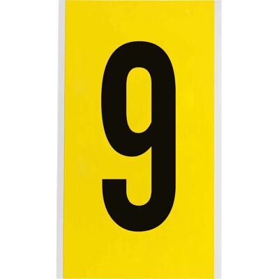 Brady - 3470-9 - Schwarz auf Gelb - 127x228mm - Etikett Brady - 3470-9 - Schwarz auf Gelb - 127x228mm - Etikett