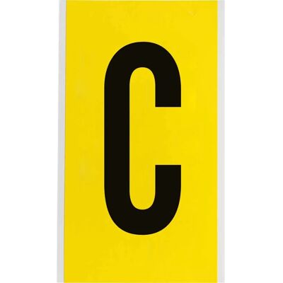Brady - 3470-C - Bande en nylon - 127 x 228mm - étiquette - Publicité Brady - 3470-C - Bande en nylon - 127 x 228mm - étiquette - Publicité