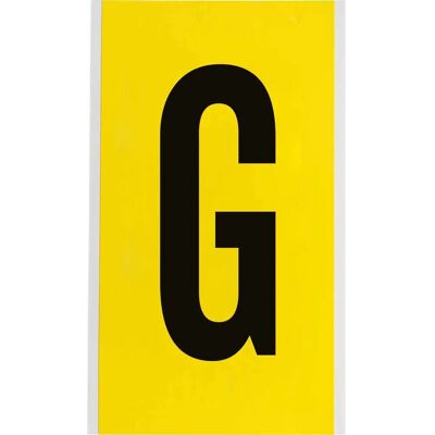 Brady - 3470-G - Schwarz auf Gelb - 127x228mm - Etikett Brady - 3470-G - Schwarz auf Gelb - 127x228mm - Etikett