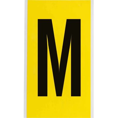 Brady 3470-M - Schwarz auf Gelb - 127 x 228 mm - Nylon-Gewebe - Etikett Brady 3470-M - Schwarz auf Gelb - 127 x 228 mm - Nylon-Gewebe - Etikett