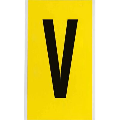 Brady - 3470-V - Nylon - Schwarz auf Gelb - Label Brady - 3470-V - Nylon - Schwarz auf Gelb - Label