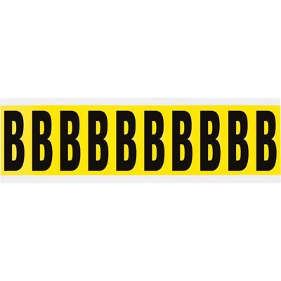 Brady - 3440-B - Schwarz auf Gelb - 22 x 57 mm - Label Brady - 3440-B - Schwarz auf Gelb - 22 x 57 mm - Label