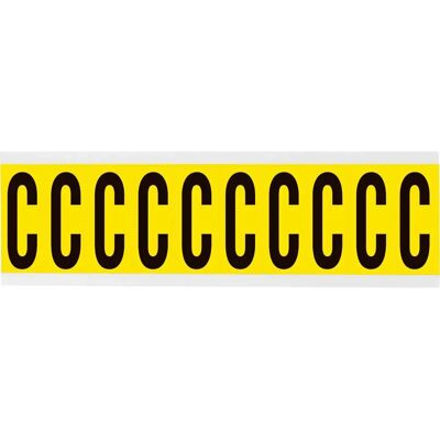 Brady - 3440-C - Schwarz auf Gelb - 22x57mm - Label Brady - 3440-C - Schwarz auf Gelb - 22x57mm - Label