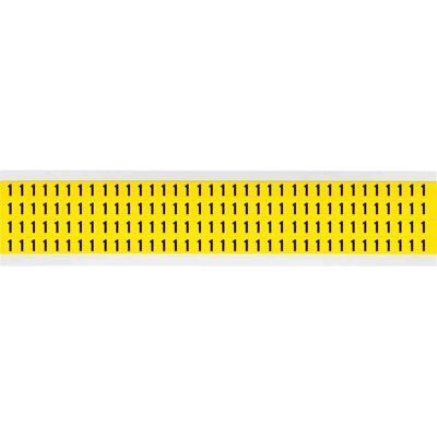 Brady - 3400-1 B-499 - Schwarz auf Gelb - 6 x 9 mm - Label Brady - 3400-1 B-499 - Schwarz auf Gelb - 6 x 9 mm - Label