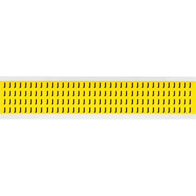 Brady - 3400-J - Noir sur Jaune - 6x9mm - Label - Publicité Brady - 3400-J - Noir sur Jaune - 6x9mm - Label - Publicité
