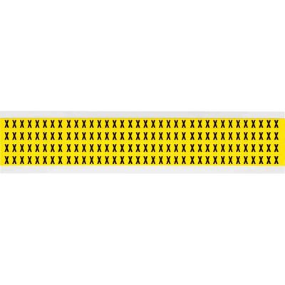 Brady 3400-X - B-499 - Schwarz auf Gelb - 6x9mm - Label Brady 3400-X - B-499 - Schwarz auf Gelb - 6x9mm - Label