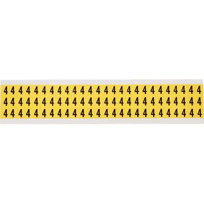 Brady - 3410-4 - Schwarz auf Gelb - 9x13mm - Label Brady - 3410-4 - Schwarz auf Gelb - 9x13mm - Label