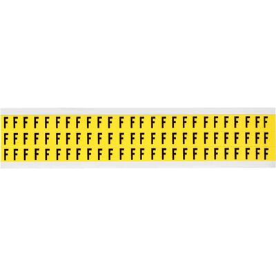 BRADY - 3410-F - 9x13mm - Schwarz auf Gelb - Label BRADY - 3410-F - 9x13mm - Schwarz auf Gelb - Label