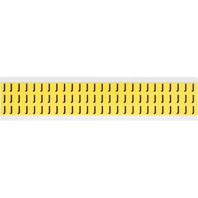 Brady - 3410-J - Schwarz auf Gelb - 9 x 13mm - Selbstklebendes Etikett Brady - 3410-J - Schwarz auf Gelb - 9 x 13mm - Selbstklebendes Etikett